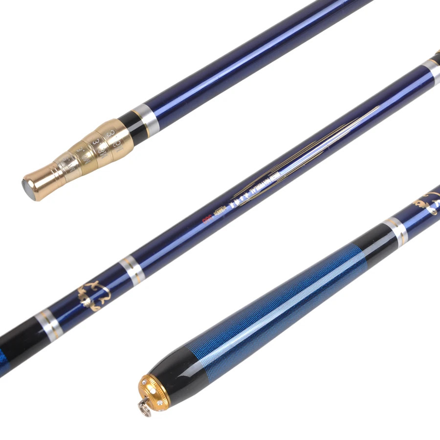 4.5M6.3M Adjustable Positioning Fishing Rod Telescopic UltraShort Carbon Fishing