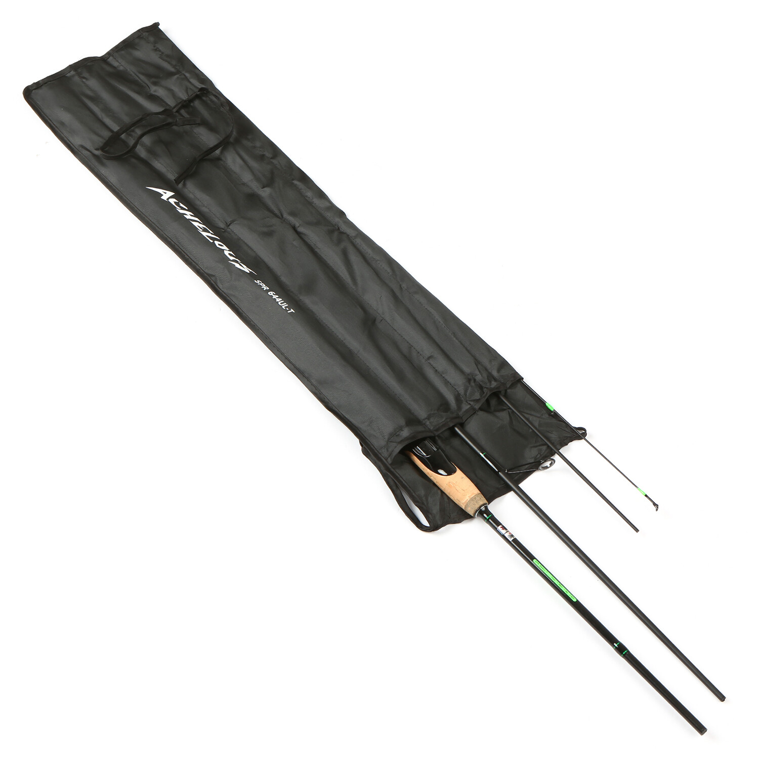 ACHELOUS 1.96m Portable Spinning Fishing Rod Carbon Fiber 4 Pieces Fishing Pole