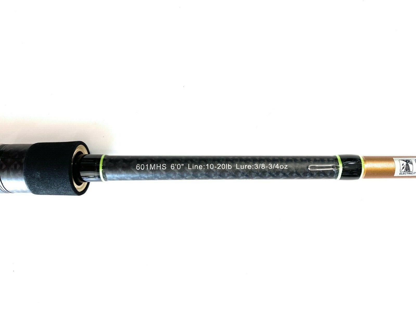 Vense Spinning Fishing Rod 6 Feet Medium Heavy 1-Piece, SaltWater and Freshwater