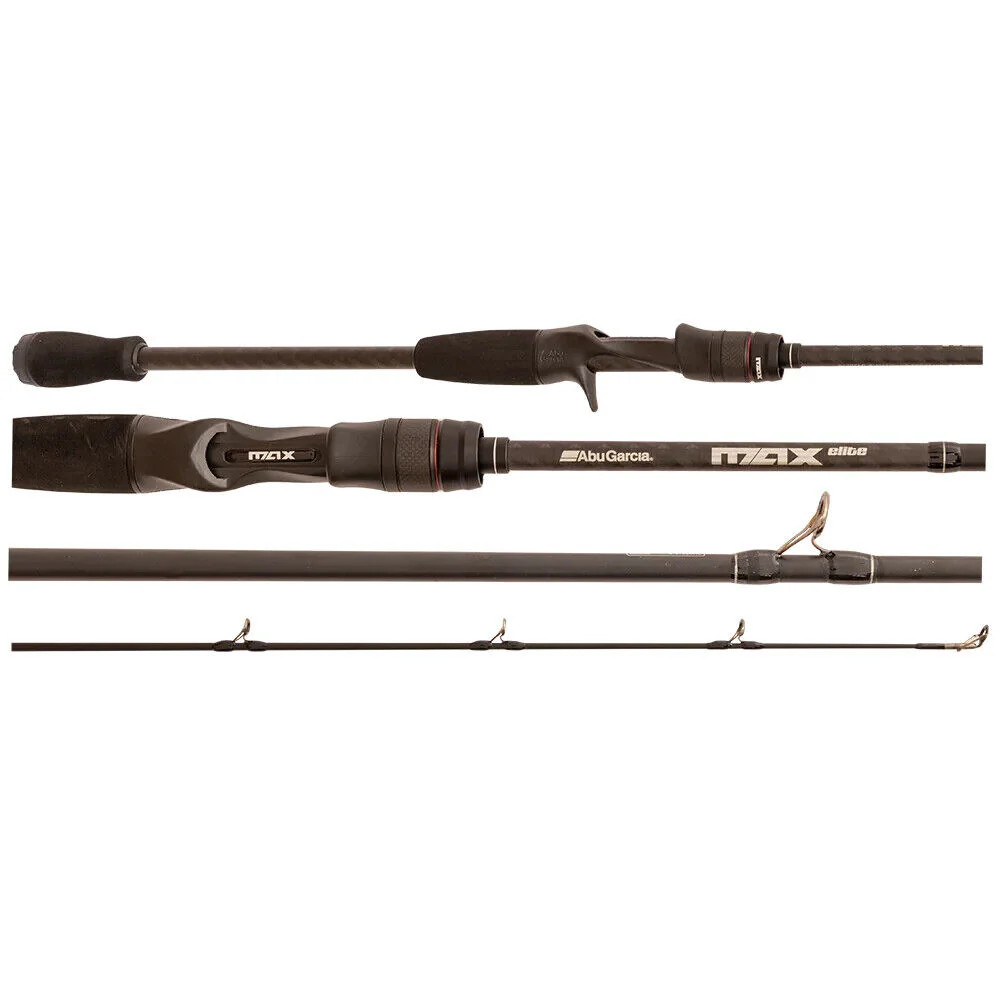 Abu Garcia Max Elite 6′ 602BCMH 6-10kg 2 Pce Bait Casting Fishing Rod – 1631174