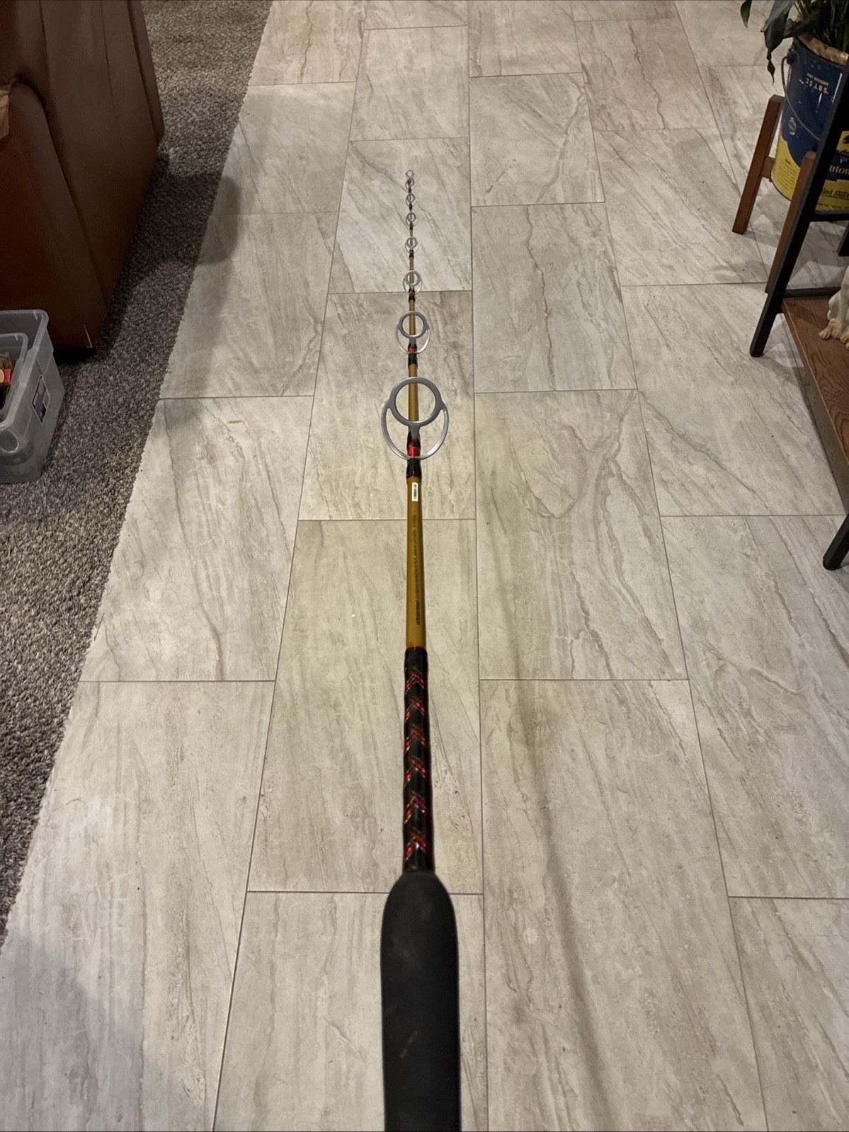 Shakespeare Ugly Stik Tiger Elite Jigging Spinning Rod 6′-6” USTEJ50100S661 USED
