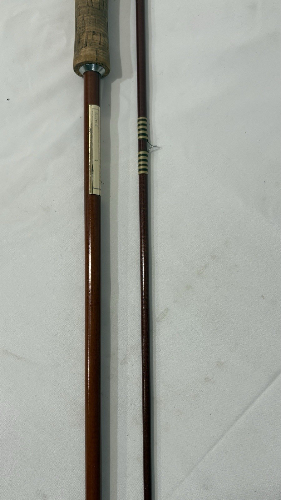 Custom Morosco Fiberglass Fly Rod 8’ 9” 4oz Vintage Made In USA Custom Built
