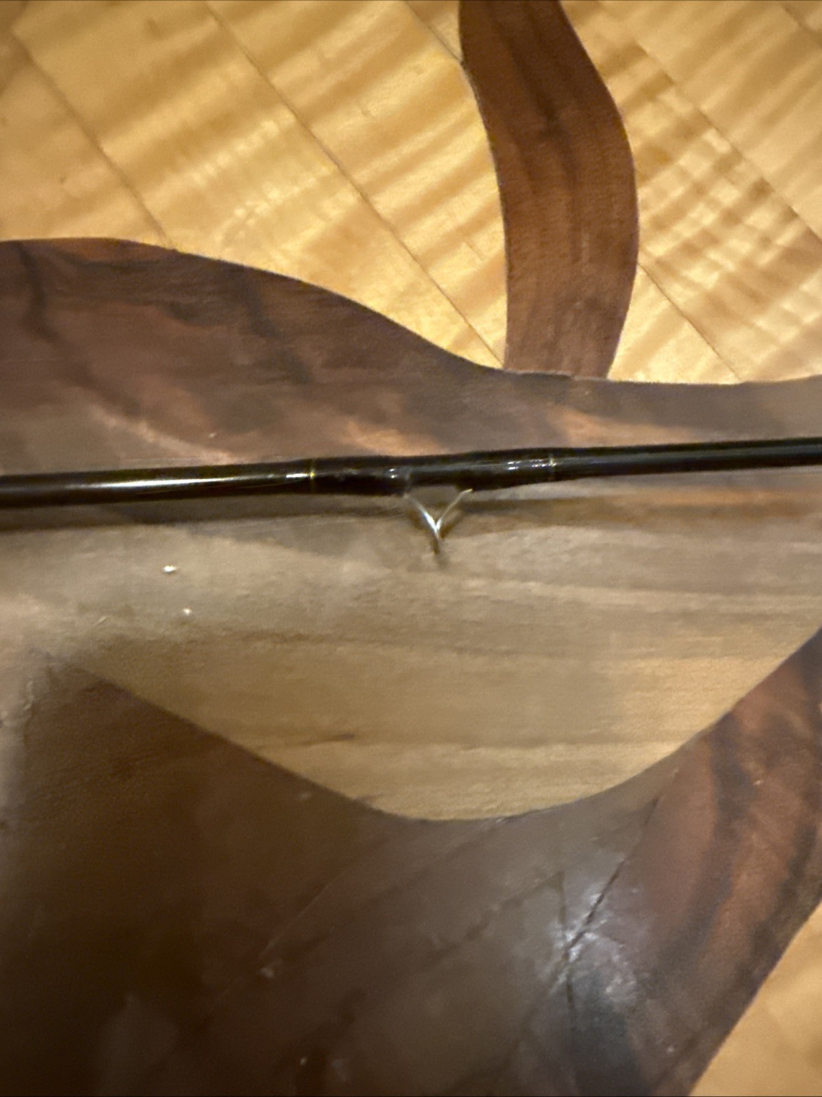 St Croix 4302 wt 5/6 Imperial Graphite XL 8′ 2pc Fly Rod near mint