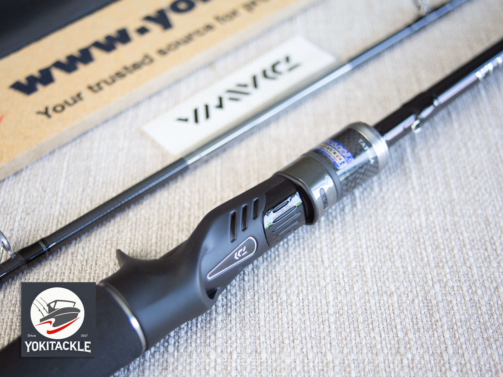 Daiwa 24 TATULA XT 6102MRB 2pc Baitcasting Rod From Japan