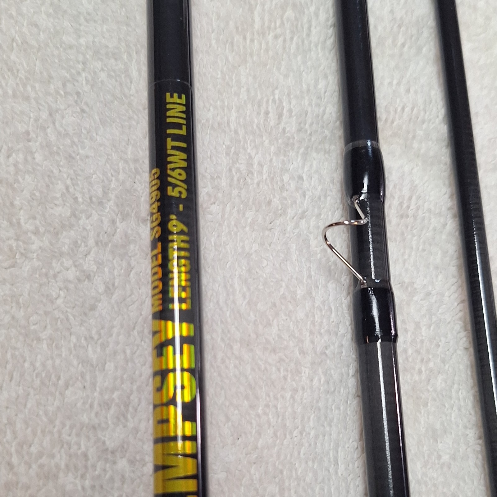 Sougayilang 4905L 9 ft 5/6 wt 4 pc Premium Carbon Fiber Fly Rod Cork with Bag
