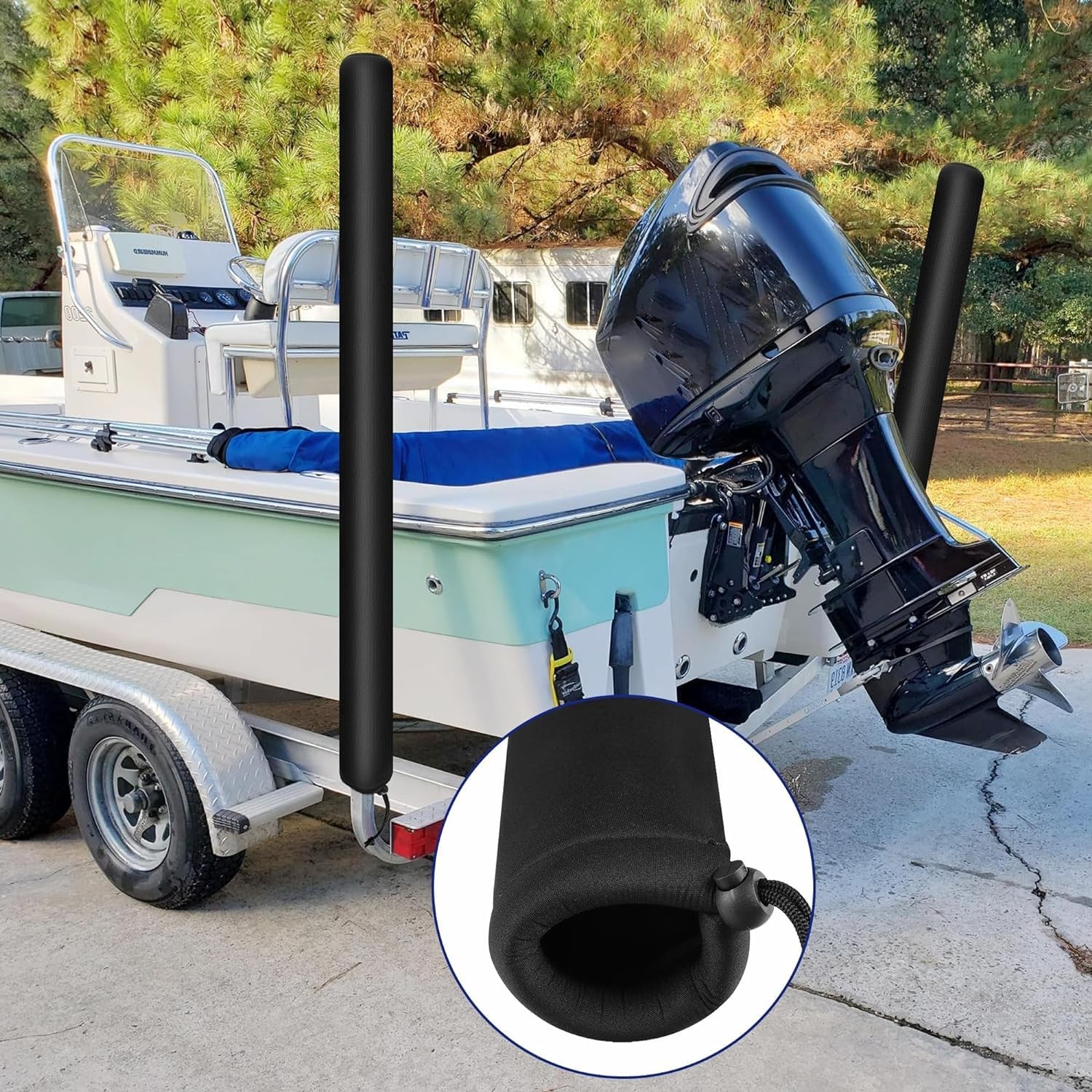 DECOHS 36 Inch Boat Trailer Guide Pole Cover- Neoprene 36
