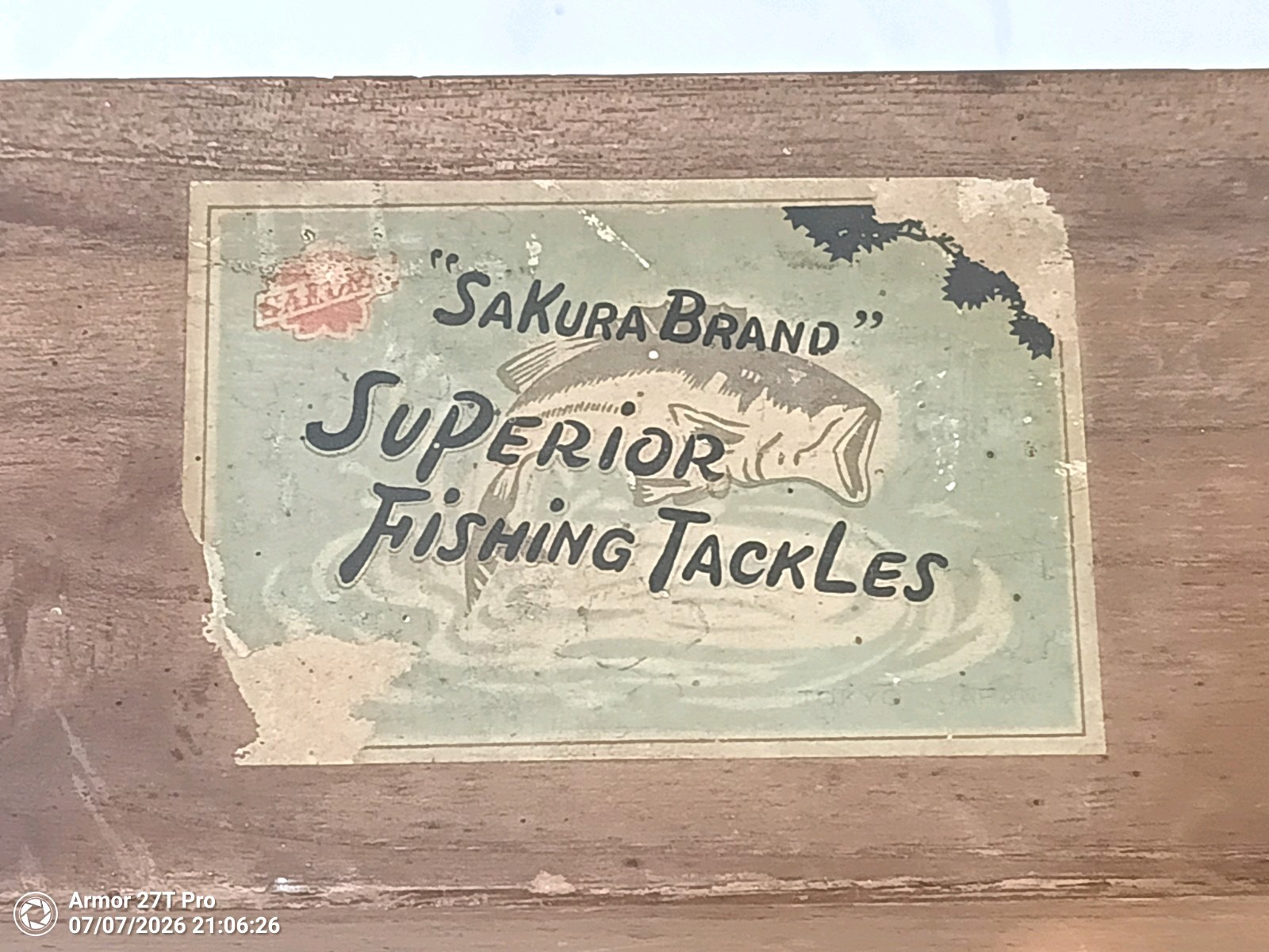 Vintage Sakurai & Co. Sakura”102 Rainbow” Box Set Pflueger 333 Reel, Silk Wrap