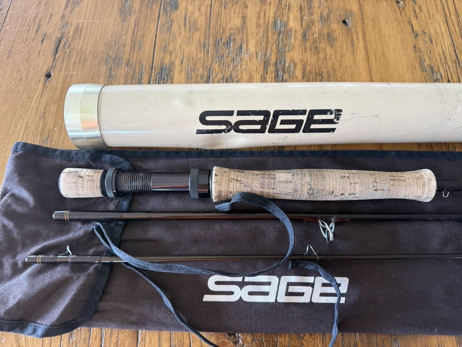 Sage Fly Rod Model GFL 790-3 RPLX Graphic III Ventage 3 Piece Fly Rod