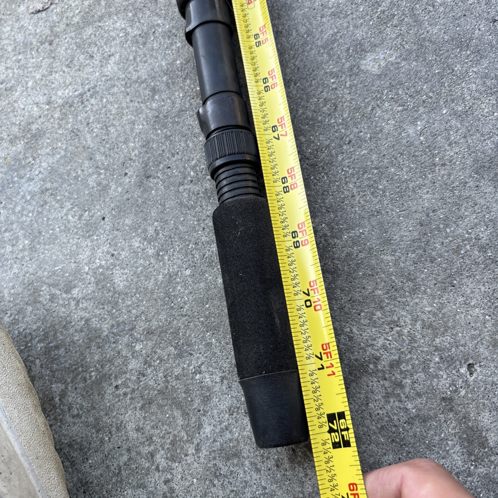 VTG Abu Garcia 400 Balanced 6’ Light Action BS60L Spin Fishing Rod 2-Piece READ!