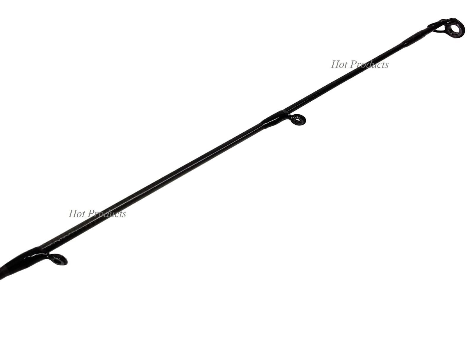 Carrot Stix CASTING 6′ 7″ MEDIUM Wild Black W MicroWave Guides Fishing Rod