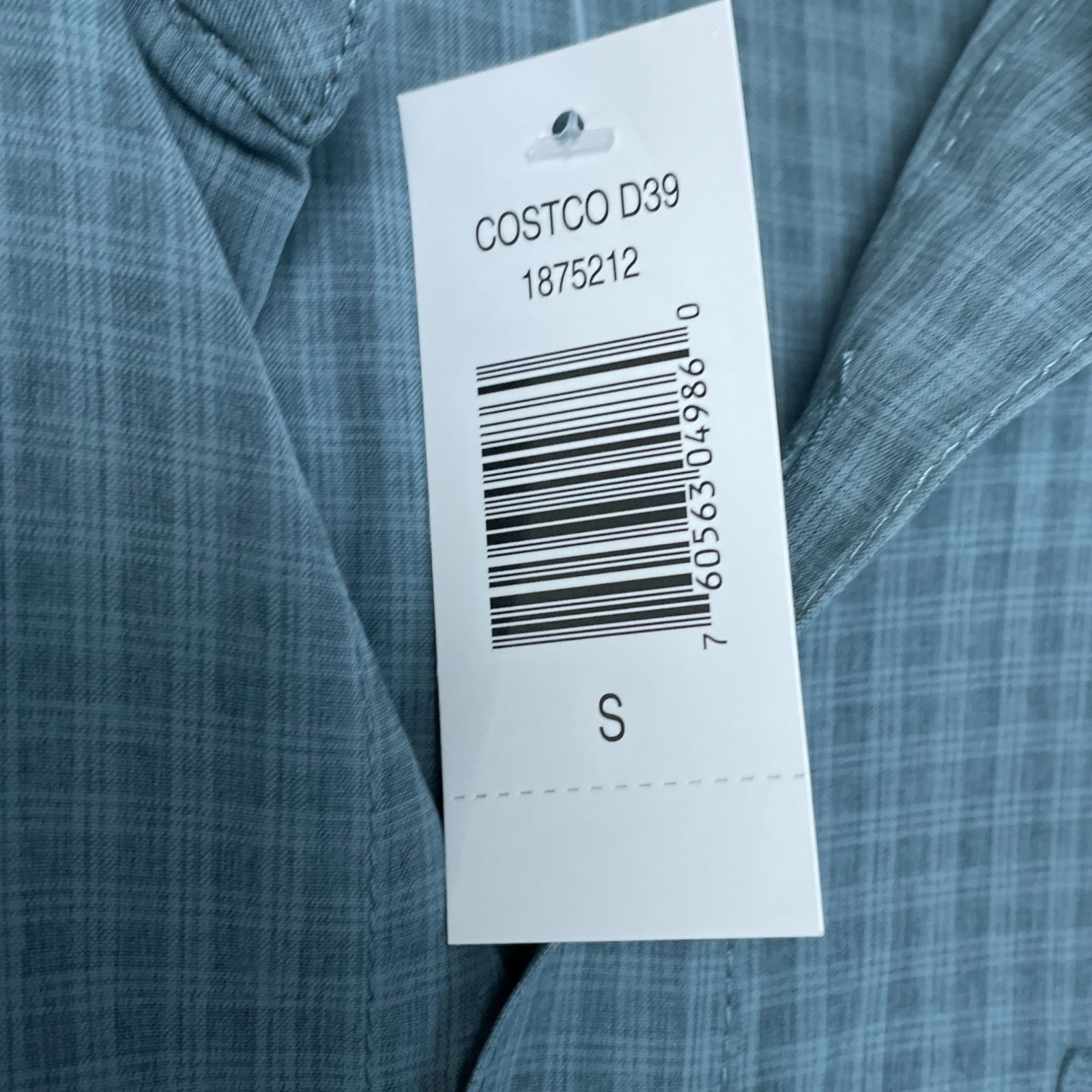 Orvis Men’s S Short Sleeve Check Button Up Shirt Blue Outdoor F1042