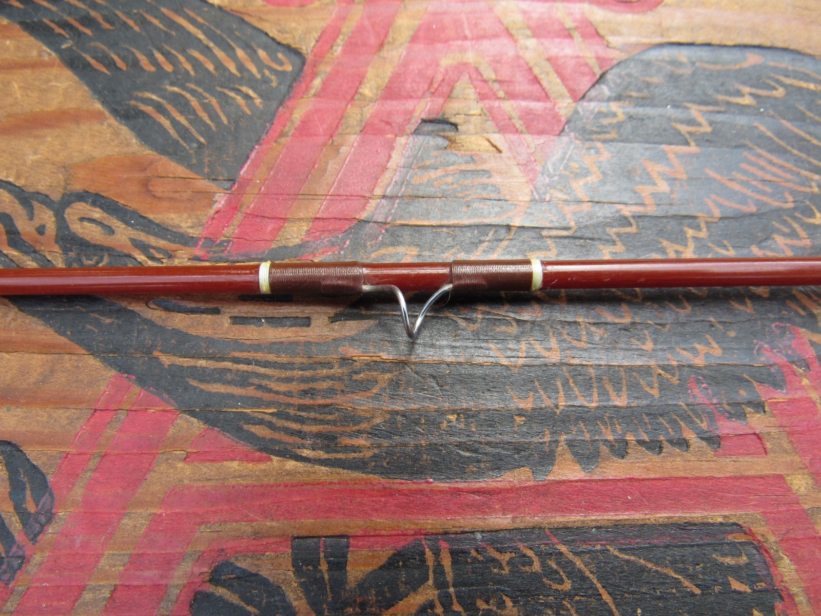 Vintage Fenwick FF85 Feralite 8″6″ Fly Rod USA Made Fiberglass 7-8-9 Excellent