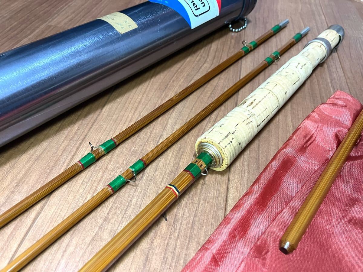 Pezon et Michel Ritz Super Parabolic PPP FarioClub 8’5 #6 Bamboo Fly Rod