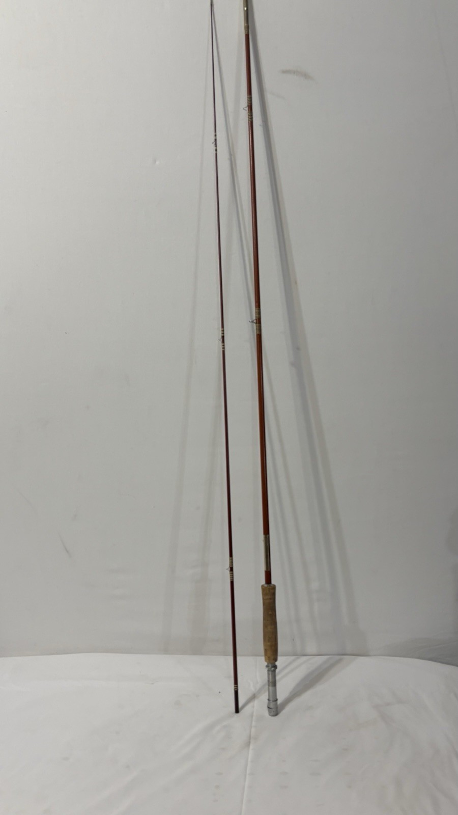 Custom Morosco Fiberglass Fly Rod 8’ 9” 4oz Vintage Made In USA Custom Built