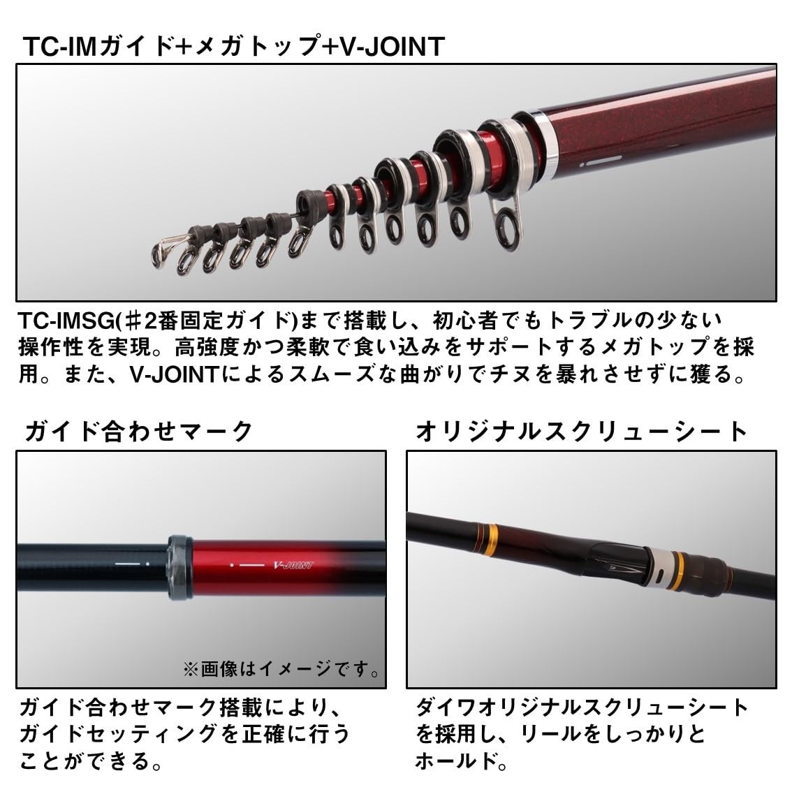 DAIWA Chinu Rod Ginro 1.5-53･K