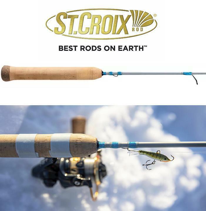 St. Croix Tundra 27″ Medium Spinning Ice Rod SCT27MF