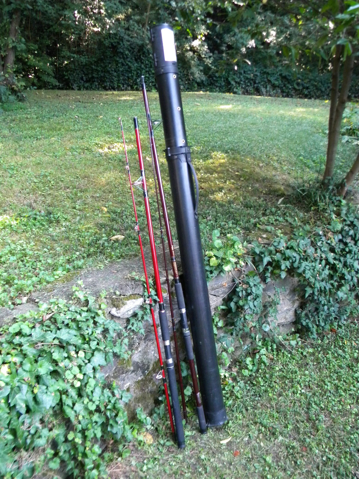 KwikStix #1506, 10′ & Diawa Apollo Gold, #1921H, 11′ with Phantom case.