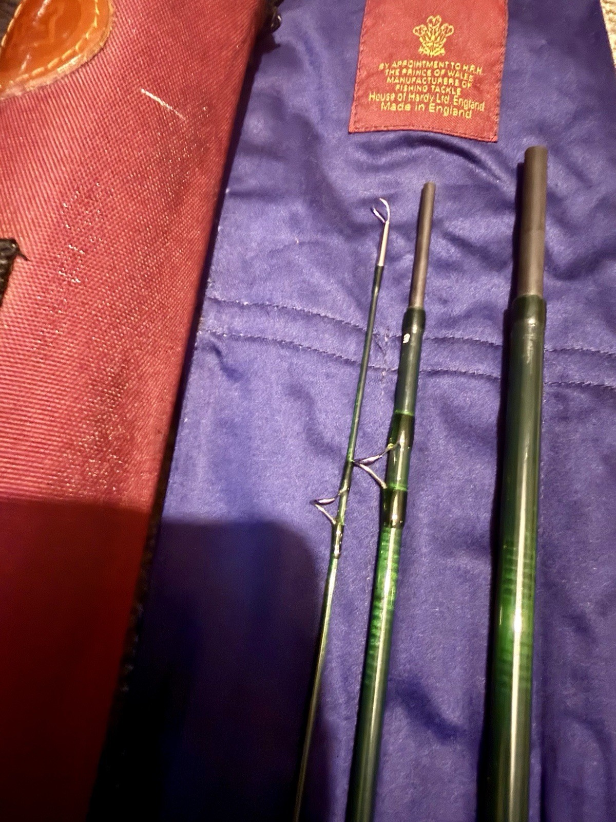 Hardy Gem 10 Foot #8 Carbon 3 Piece Trout & Sea Trout Fly Rod with Bag & Tube