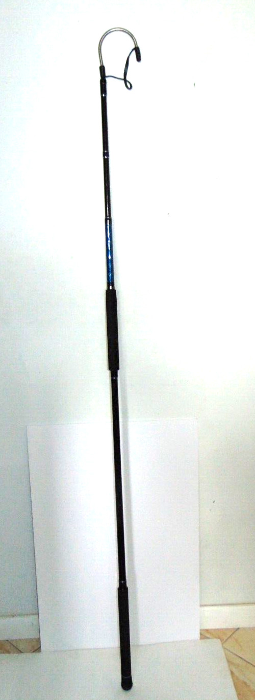 72 inch Gaff Fiberglass Tuna Mahi Wahoo Fishing, Foam Handle, Stainless Hook 6′