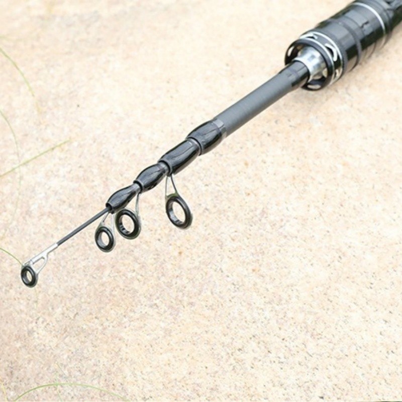 Portable Telescopic Fishing Rod High Carbon Fiber Sensitive Spinning Casting Rod