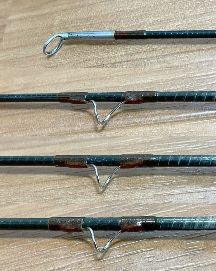 ORVIS Graphite RIVERMASTER 9.5ft 3-5/8oz 8 Fly Fishing Rod Red Label Early Old M