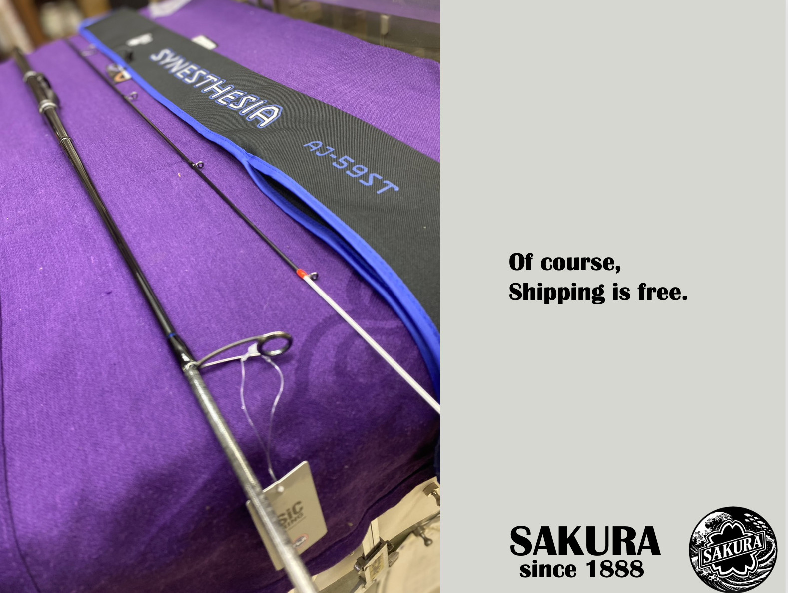 Spinning Rod From Japan Ajing Light Game All Saltwater Fish Carbon SAKURA pole