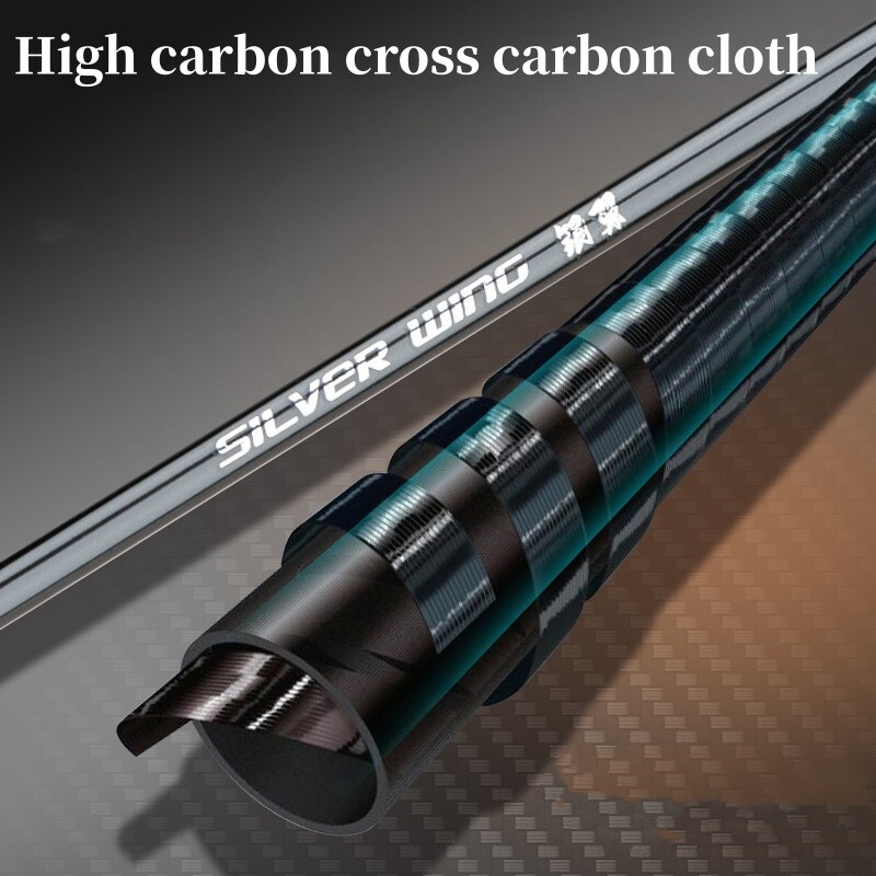 Portable Fishing Rods 5.6ft 6ft Spinning Casting Rod Carbon Fiber Rod Bass Pole