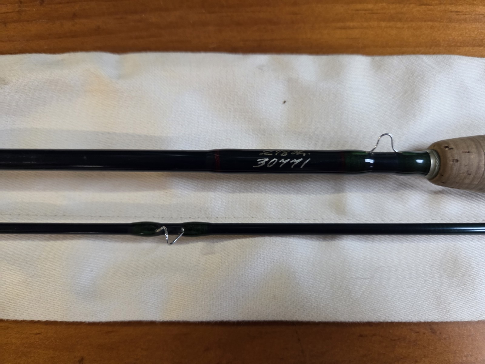 Vintage R.L.Winston IM6 8′ 4″ 2pc Fly Rod #30771 Zebra Cigar