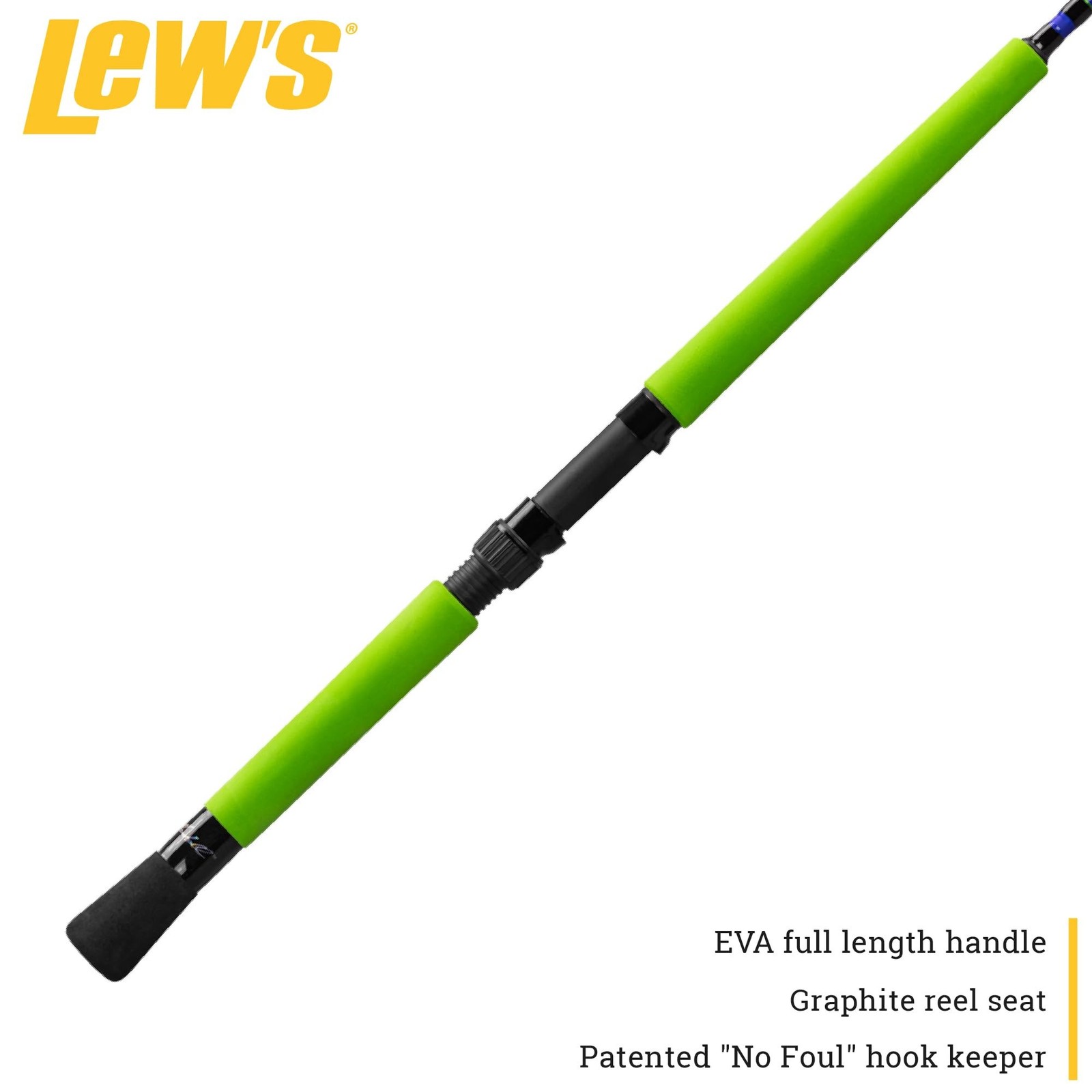 Lew’s Wally Marshall Speed Shooter 9’0″ Medium Light 2-Piece Speed Stick