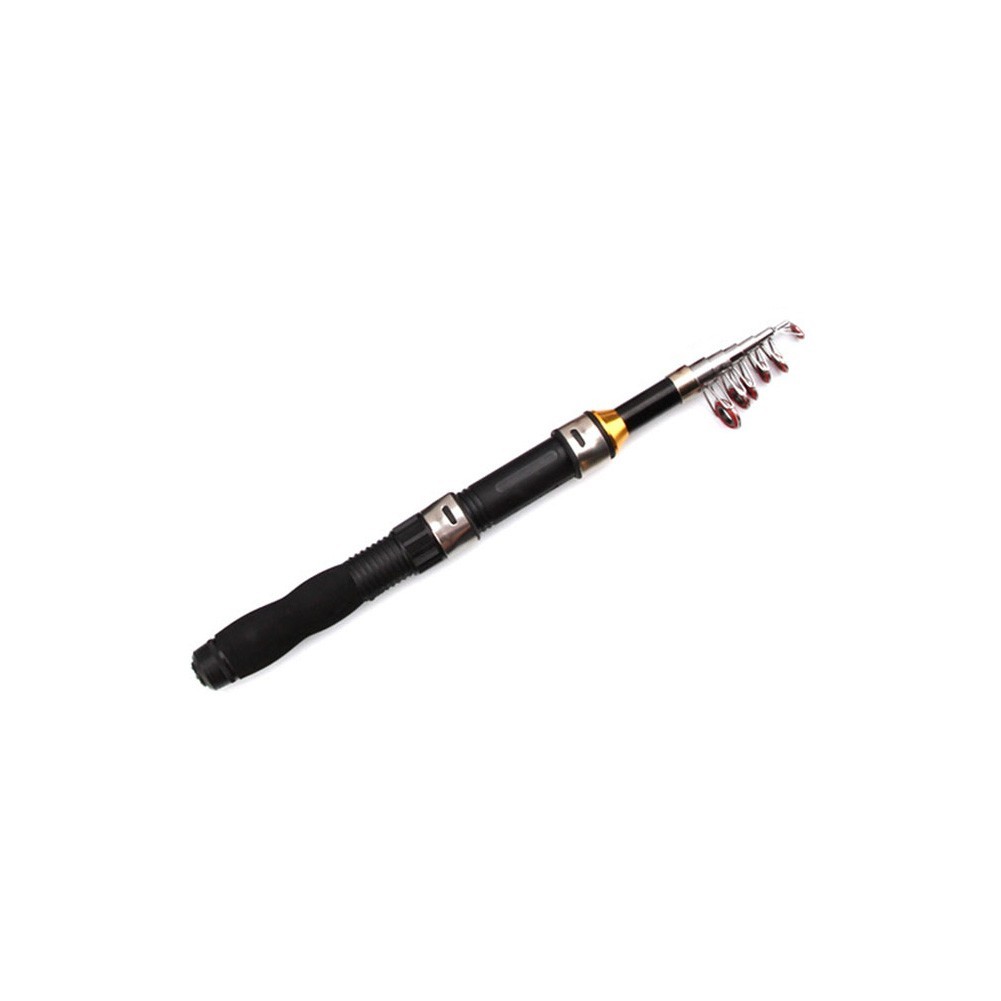 1.0-2.30M Telescopic Small Foldable Fishing Rod for Saltwater and Freshwater