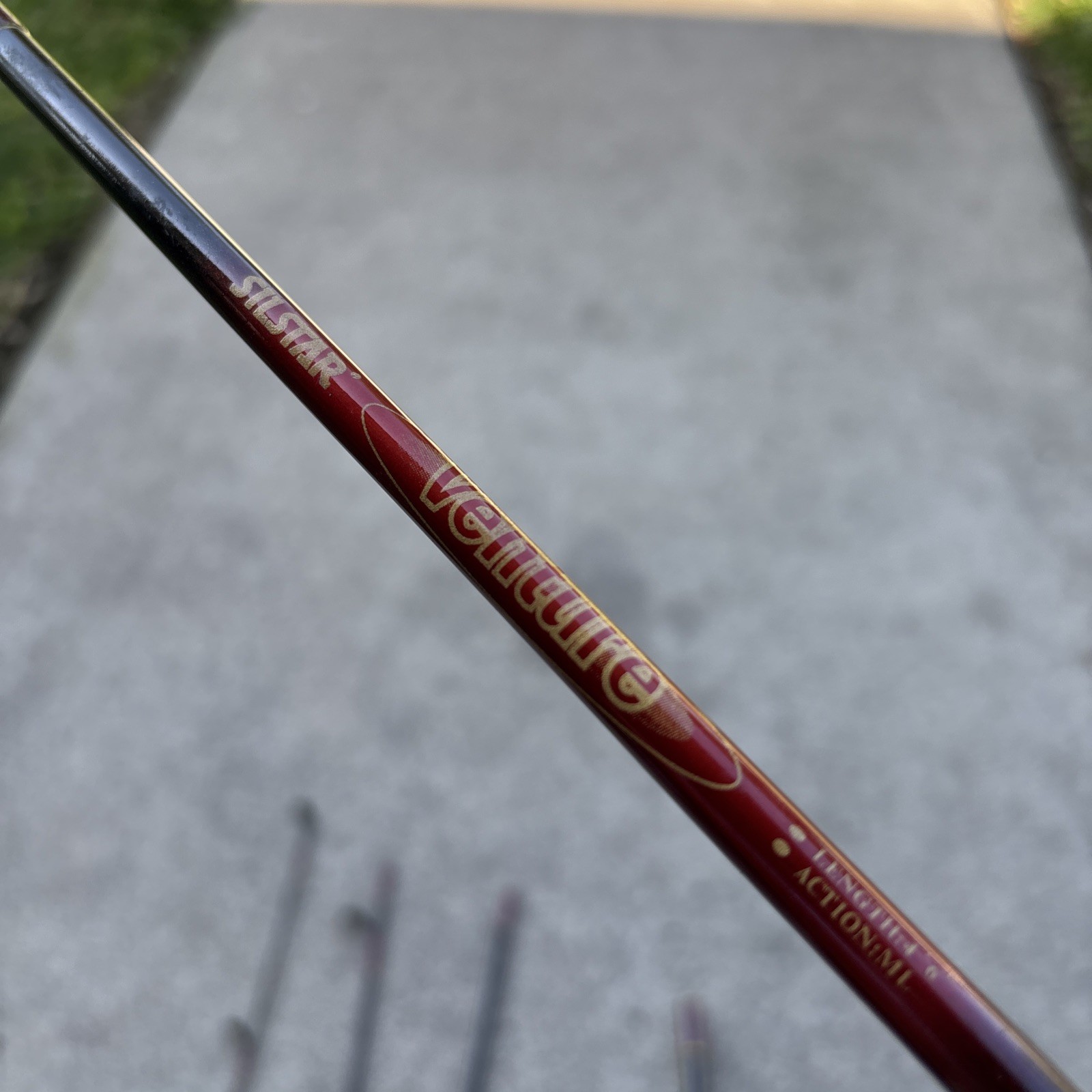 Silstar Venture Fishing Pole Rod 5-Piece Portable Medium Light 4’6” WORKS EUC