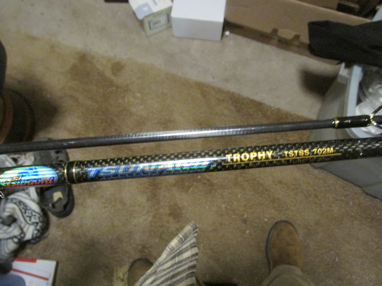 TSUNAMI TROPHY TSTSS 702M 7’0″ FISHING ROD PREOWNED LITE WEAR