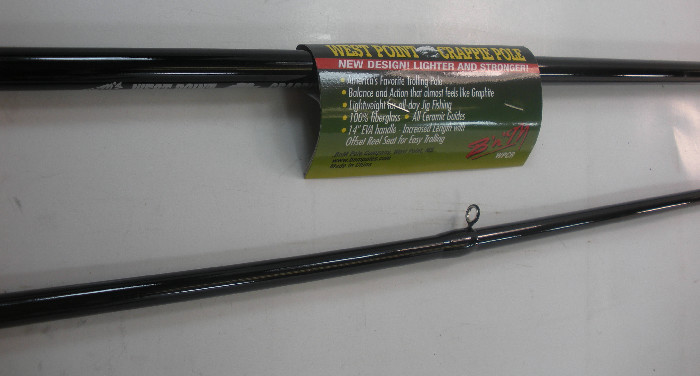 B & M WPCR12 12 Ft Westpoint Crappie Rod 2 Sections
