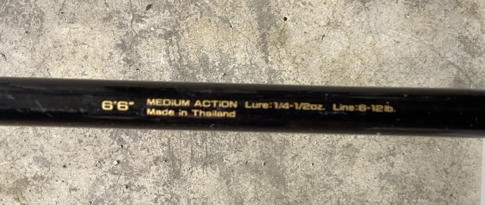 Daiwa Apollo 6’6” Graphite 2pc Medium Action