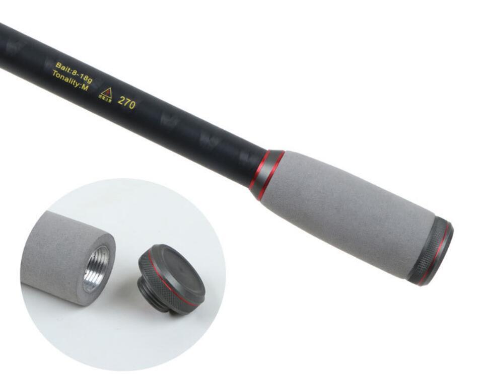 Portable Telescopic Rod Spinning Carbon Fishing Rods Casting 1.8m-3m Poles Trout