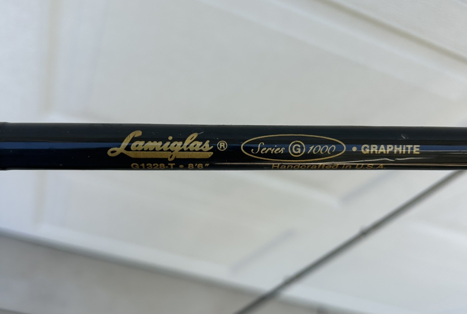 Lamiglas 8’6″ G1328-T Willamette Chinook Graphite Rod 2 Pc Made in USA