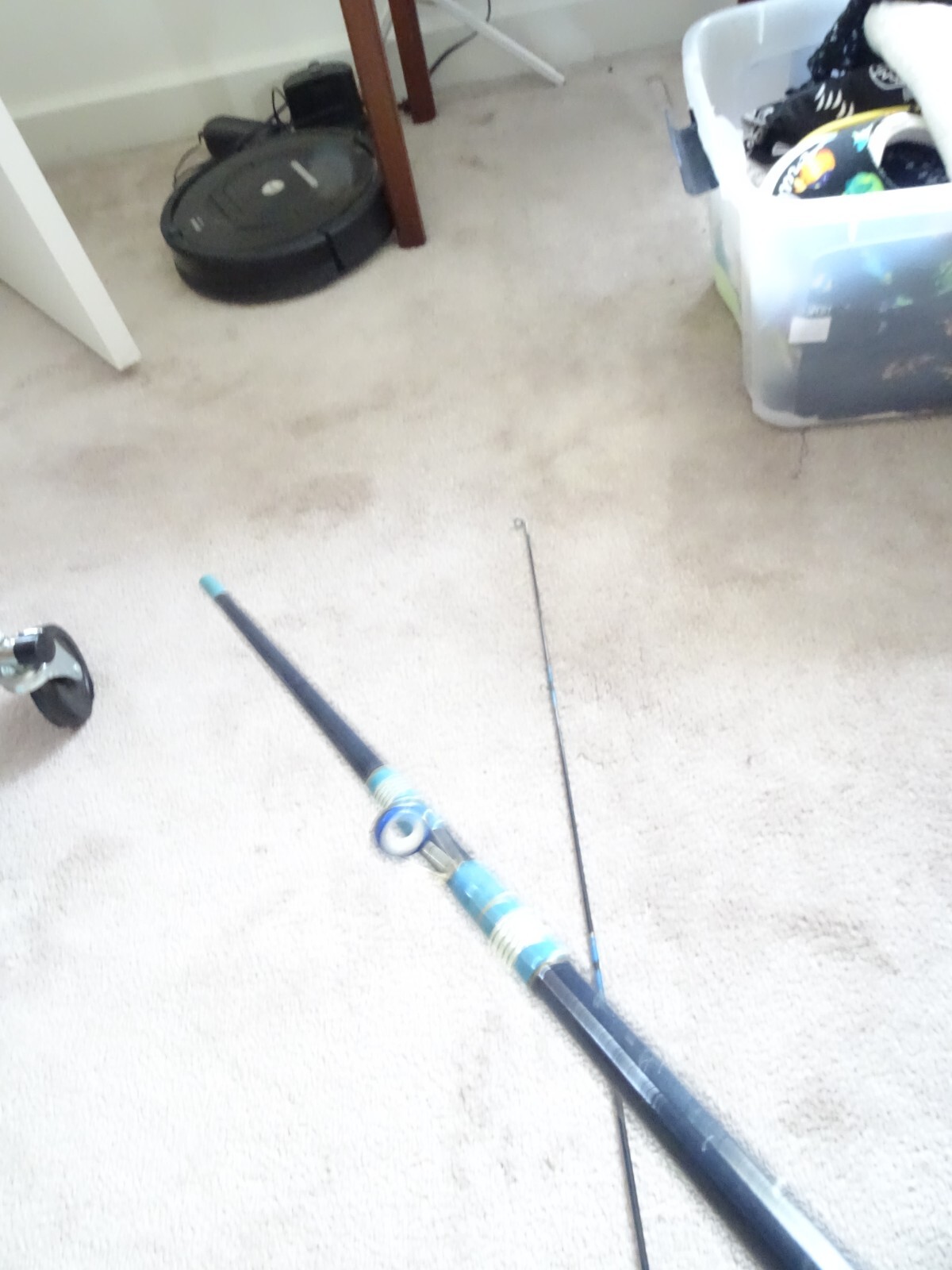 SALE Vintage 8-foot Fly Fishing Pole Manufactured exclusive for BMA