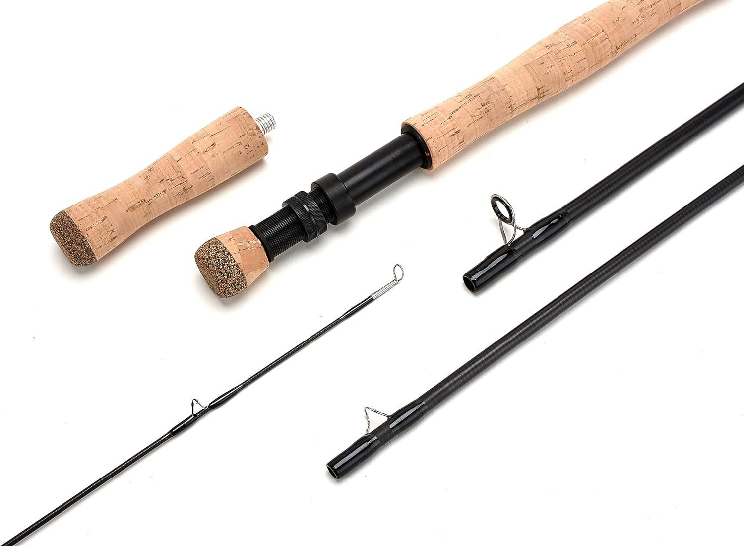 10 feet 9 inches Carbon Fiber Switch 7wt 8wt Fly Fishing Rod 4 Pieces Sections E