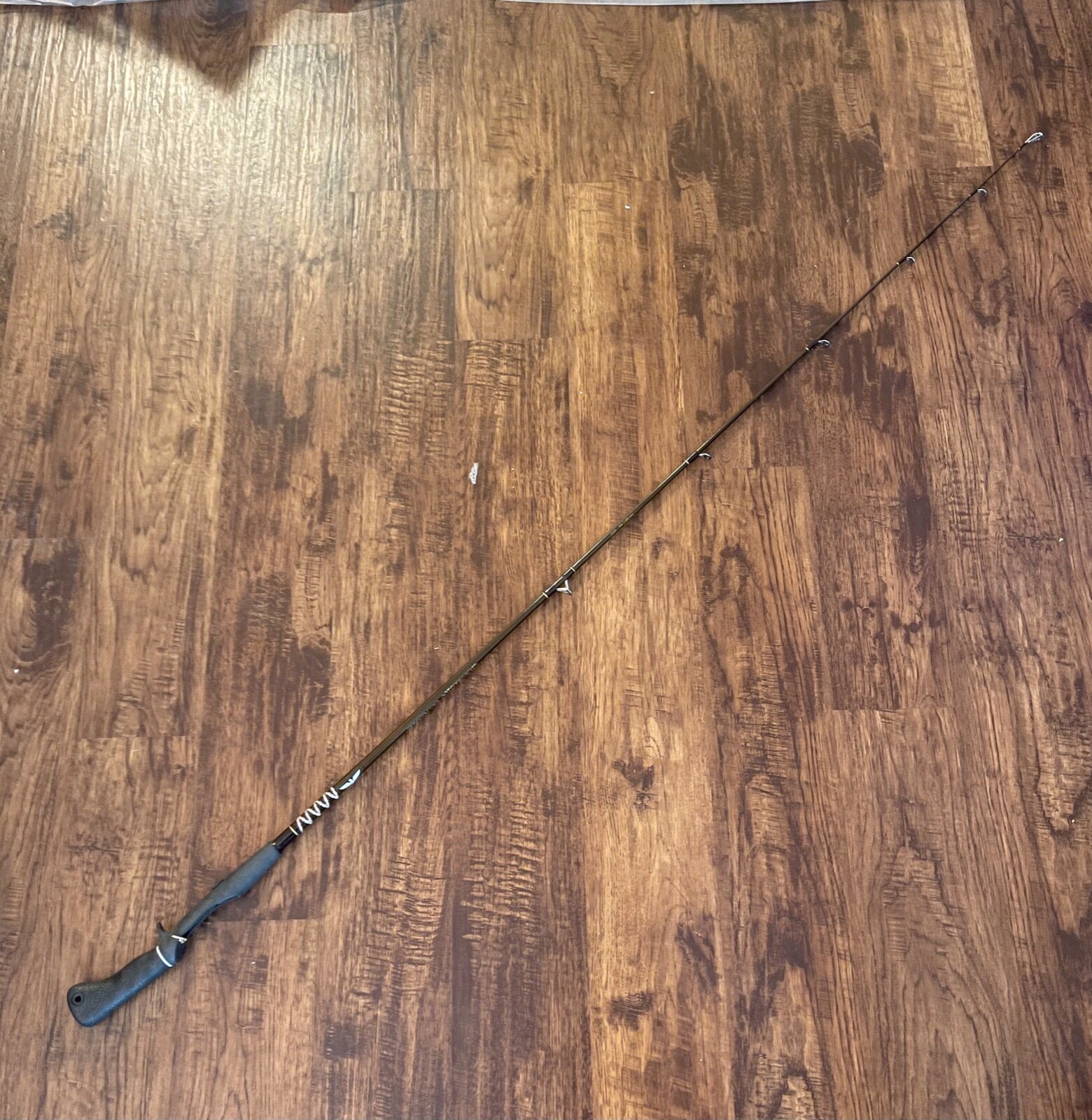 Fenwick Fenglass Lunkerstik Fiberglass Casting Rod. 2055. 5 1/2′ . Made in USA.