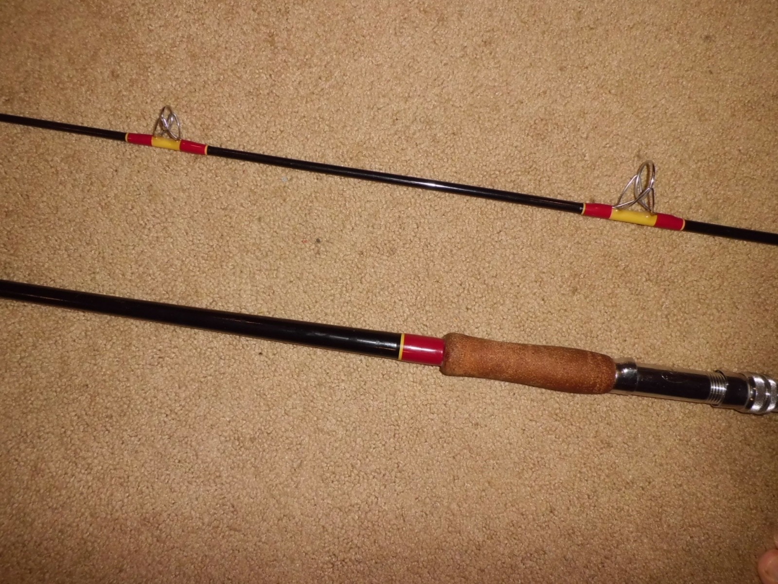 Vintage HARNELL Surf Spinning 10′ Rod made in USA