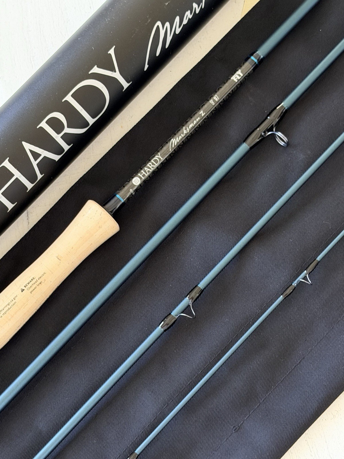 **BEAUTIFUL** 🔥NEW HARDY MARKSMAN Z 7wt. 9’Ft Fly Rod!! 🔥~LEGENDARY~🔥