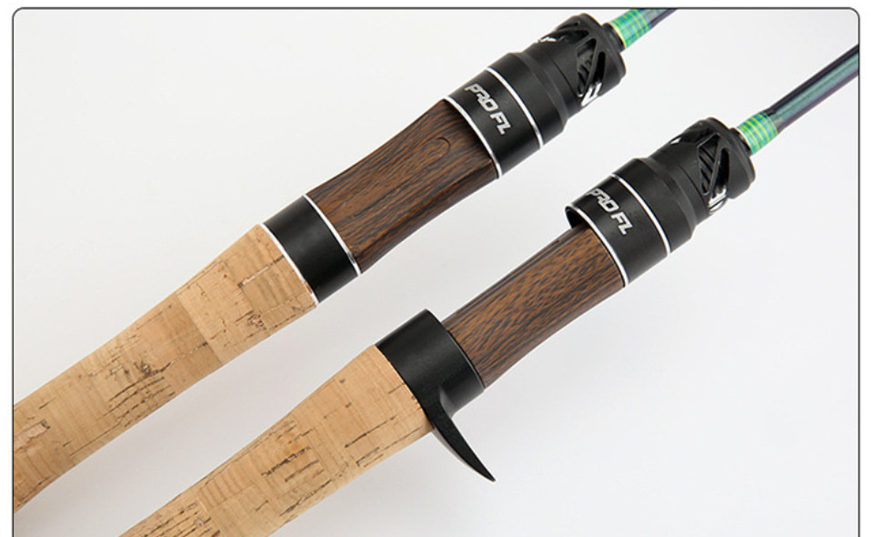 1.68M/1.8M Carbon Fiber Fishing Rods Spinning Casting Fishing Rod Poles Travel