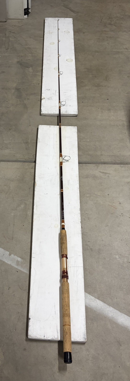 Vintage SABRE Custom Made Surf Spinning Rod SH 191 8 1/2′ 2 Pc RARE!