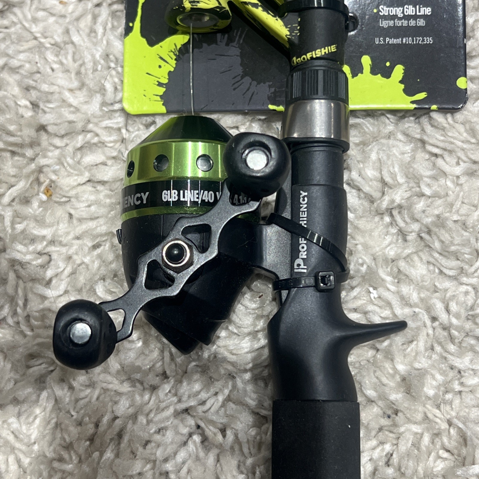 NEW PROFISHIENCY POCKET COMBO 30″ TELESCOPIC FISHING ROD MICRO SPINCAST REEL