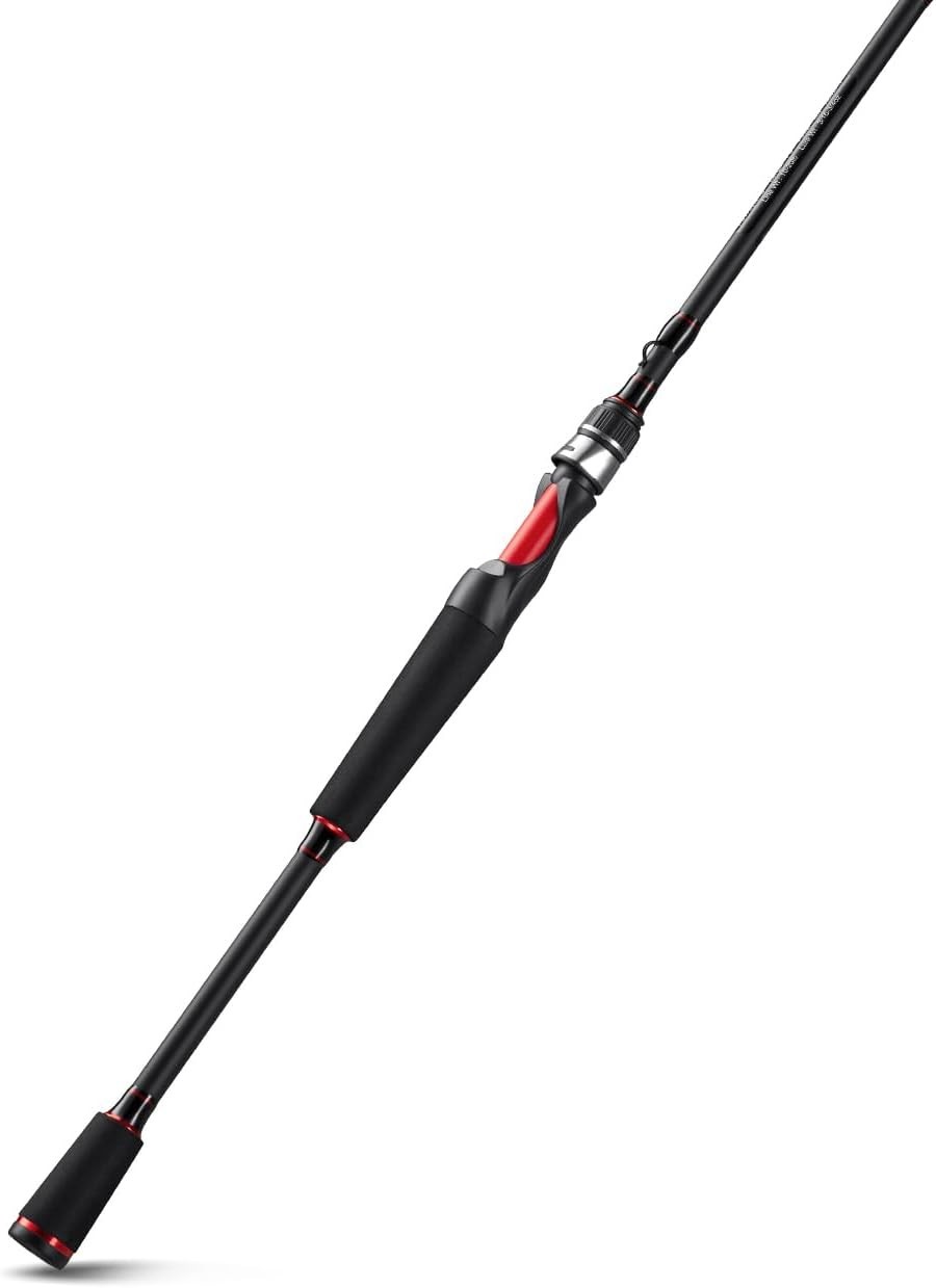 High-Performance Baitcaster Rod – Lightweight, Fast Action, Medium Heavy Power