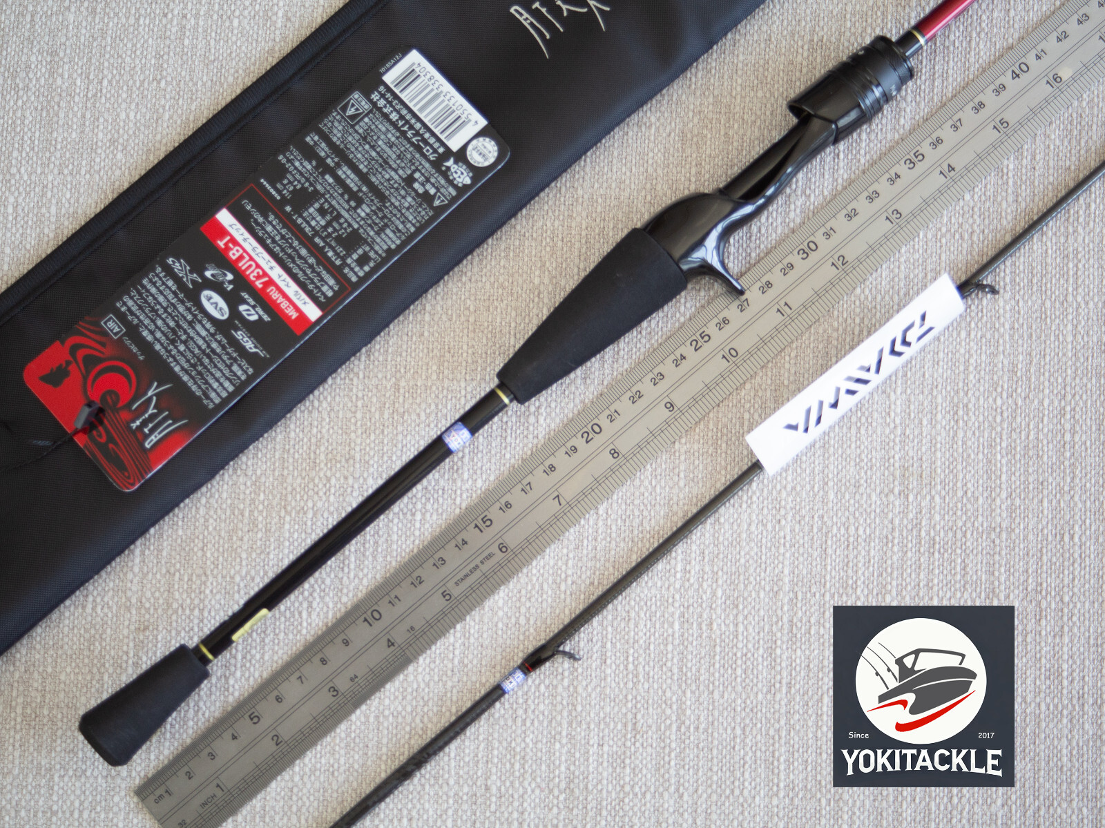 Daiwa GEKKABIJIN AIR 73ULB-T – W Baitcasting Rod Shipping From JAPAN