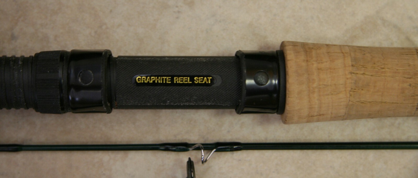 CAM SIGLER 12 Wt. FLY ROD ~ 9′ ~ 3-Piece ~ Graphite Reel Seat