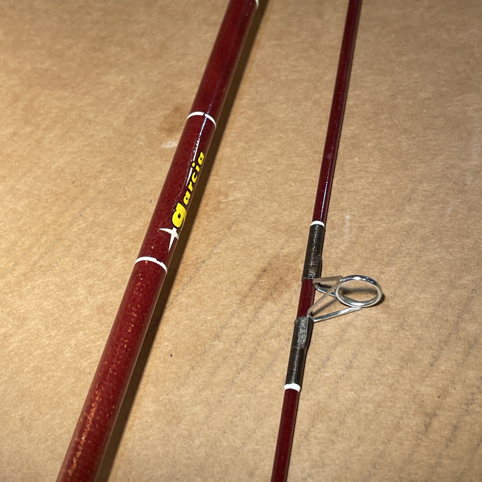 Garcia Conolon Fiberglass Spinning Rod 6.5’ Excellent 4-10 Lbs Light Action USA