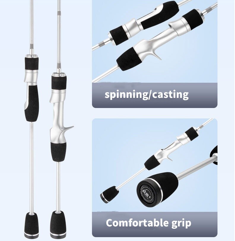 1.68M 1.8M Trout Fishing Rod Portable Ultra Light Rod Carbon Fiber Spinning Pole