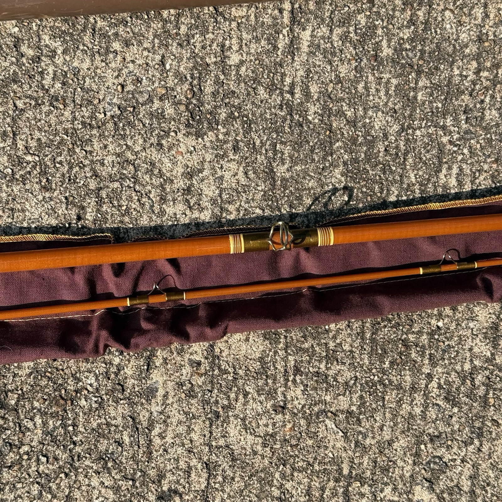 Vtg St. Croix 7090 XLM Fiberglass Fly Rod 9 Foot 2PC, 5oz, 9-10 Line Never Used